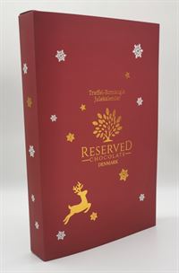 Julekalender med Trøfler/Romkugler fra Reserved Chocolate  FORUDBESTIL NU